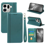 Til Oppo Find X9 Pro 5G Pung Etui Magnetisk Lukning PU Læder Telefoncover med Håndledsrem