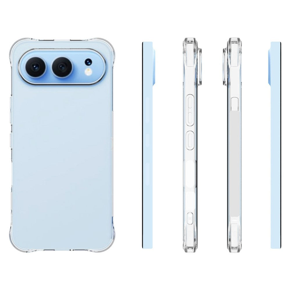 Til Honor 500 5G Klart Cover Anti-Chok TPU Telefoncover Forstærkede Hjørner