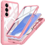 Til Samsung Galaxy S26 Magnetisk Cover PC + TPU Telefoncover med Hærdet Glas Skærmfilm