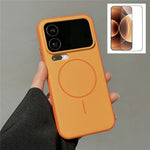 For Xiaomi 17 Pro Max Magnetic Case Skin-touch TPU + PC Shockproof Phone Cover with Tempered Glass Magnetic Case