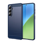 AMORUS For Samsung Galaxy S26+ Case Carbon Fiber Texture Brushed Protective Phone Cover
