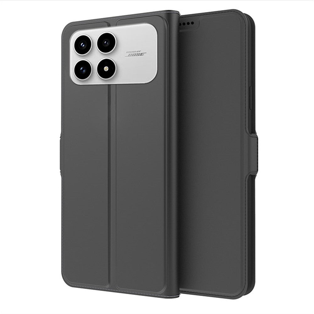 For Xiaomi Redmi K90 5G Case Shockproof TPU Inner Shell Leather Phone Cover Card Slot