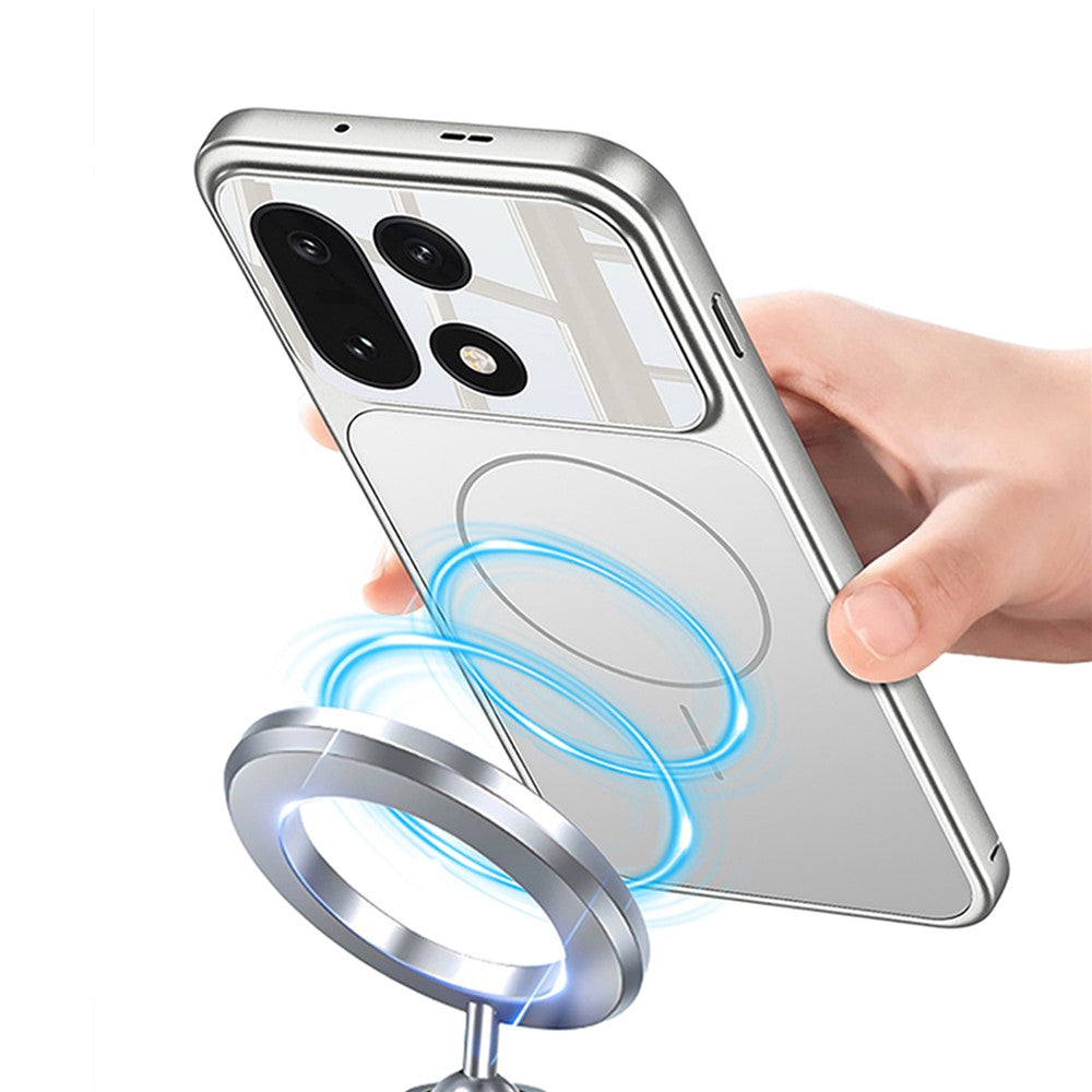 GKK Magnetiskt Skal För OnePlus 15 5G Omvandlas till Matt PC-skal för iPhone 17 Pro