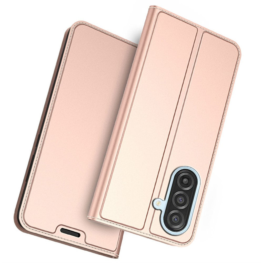 For Samsung Galaxy S26 Case PU Leather Phone Cover with Card Holder Stand