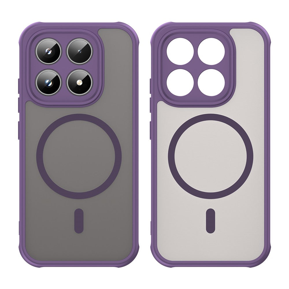 For Xiaomi 17 Magnetic Case Anti Drop PC + TPU Phone Cover