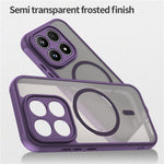 For Xiaomi 17 Magnetic Case Anti Drop PC + TPU Phone Cover