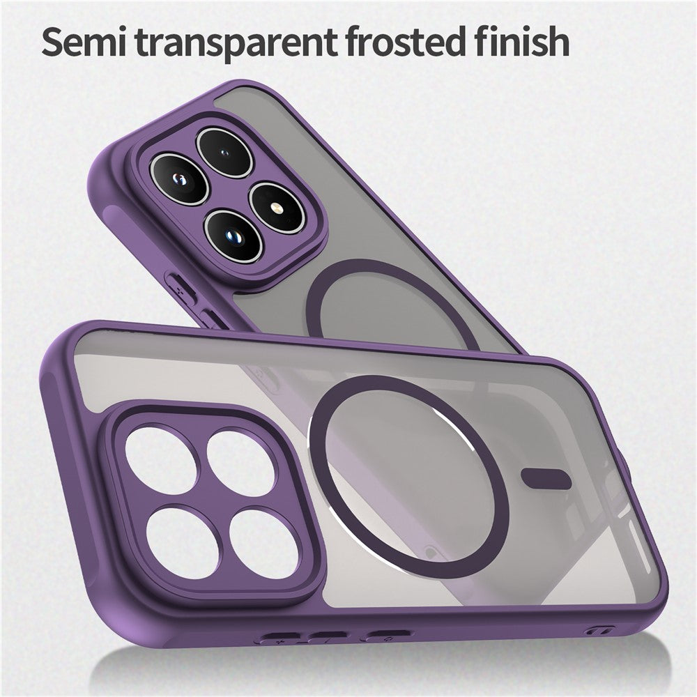 For Xiaomi 17 Magnetic Case Anti Drop PC + TPU Phone Cover