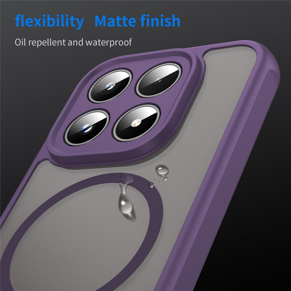 For Xiaomi 17 Magnetic Case Anti Drop PC + TPU Phone Cover