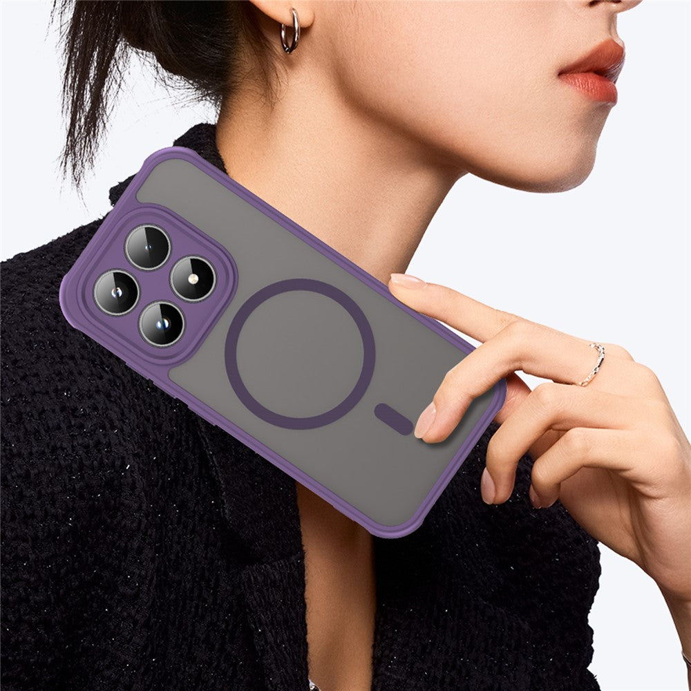 For Xiaomi 17 Magnetic Case Anti Drop PC + TPU Phone Cover