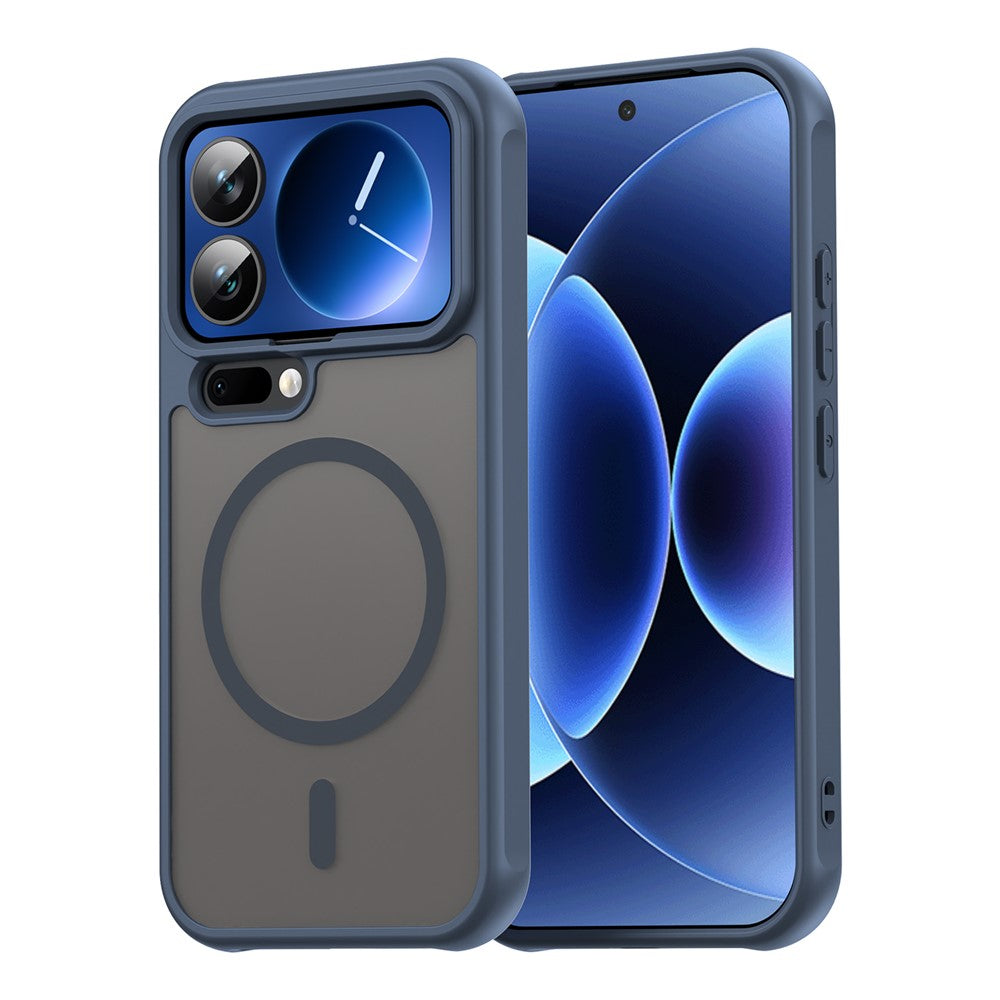 For Xiaomi 17 Pro Magnetic Case Anti Drop PC + TPU Phone Cover