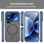 For Xiaomi 17 Pro Magnetic Case Anti Drop PC + TPU Phone Cover
