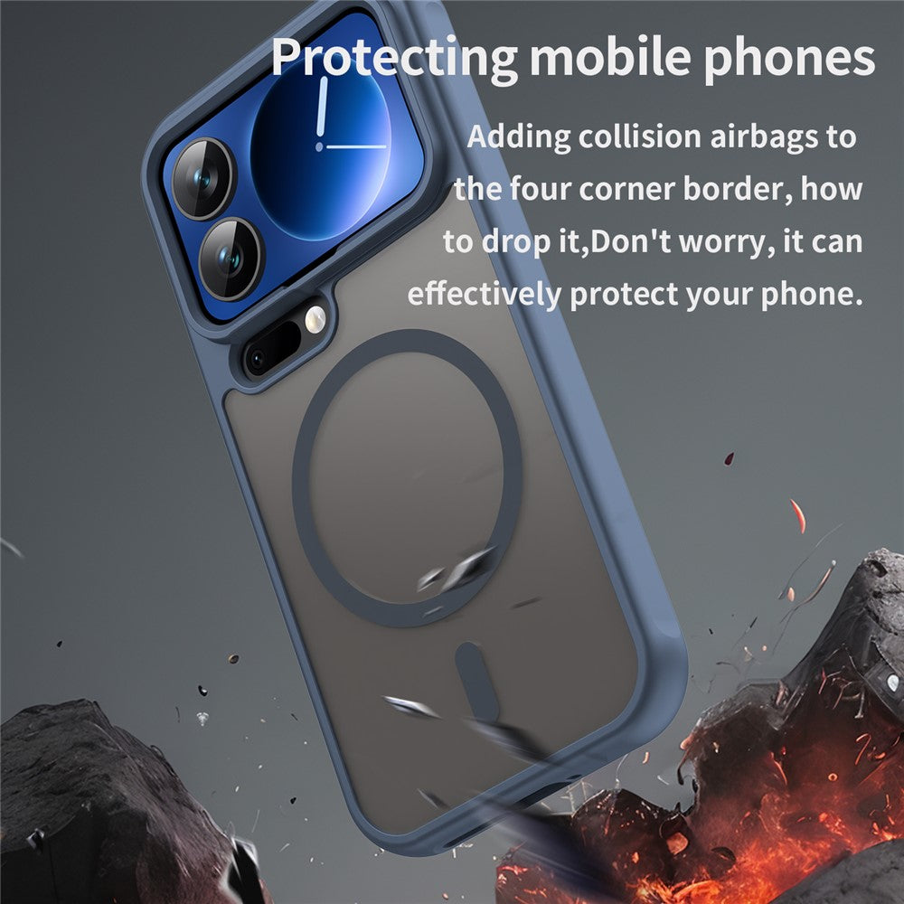 For Xiaomi 17 Pro Magnetic Case Anti Drop PC + TPU Phone Cover