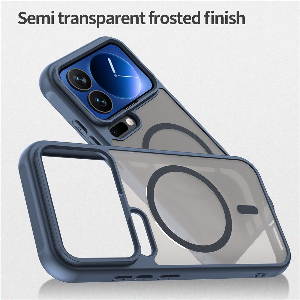 For Xiaomi 17 Pro Magnetic Case Anti Drop PC + TPU Phone Cover