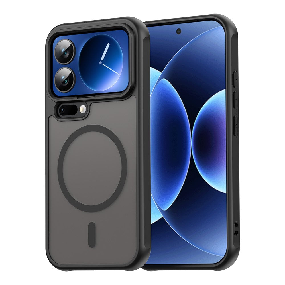 For Xiaomi 17 Pro Magnetic Case Anti Drop PC + TPU Phone Cover