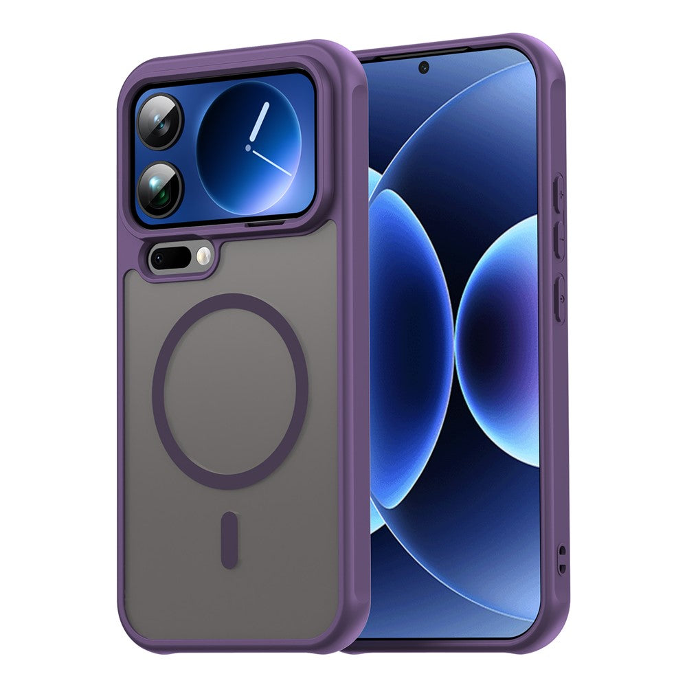 For Xiaomi 17 Pro Max Case Magnetic Anti Drop PC + TPU Phone Cover
