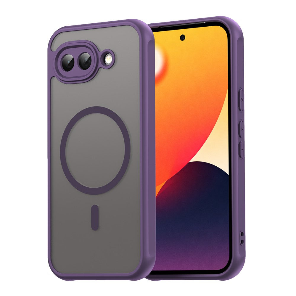 Til Google Pixel 10a Magnetisk Cover Anti-fald PC + TPU Telefoncover