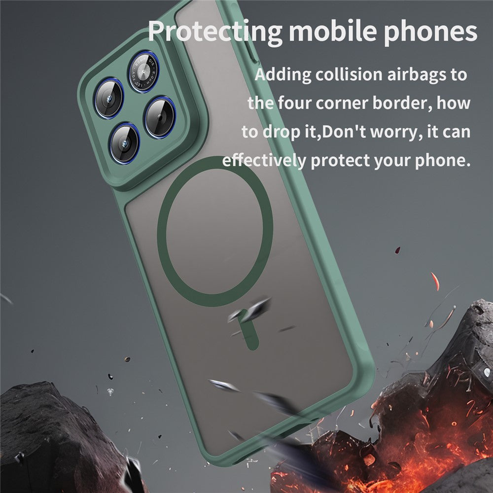 Til Motorola Edge 70 5G Magnetisk Cover Anti-fald PC + TPU Telefoncover