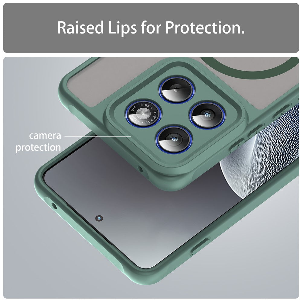 Til Motorola Edge 70 5G Magnetisk Cover Anti-fald PC + TPU Telefoncover