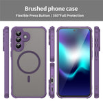 For Samsung Galaxy A37 5G Magnetic Case Anti Drop PC + TPU Phone Cover