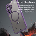 For Samsung Galaxy A37 5G Magnetic Case Anti Drop PC + TPU Phone Cover