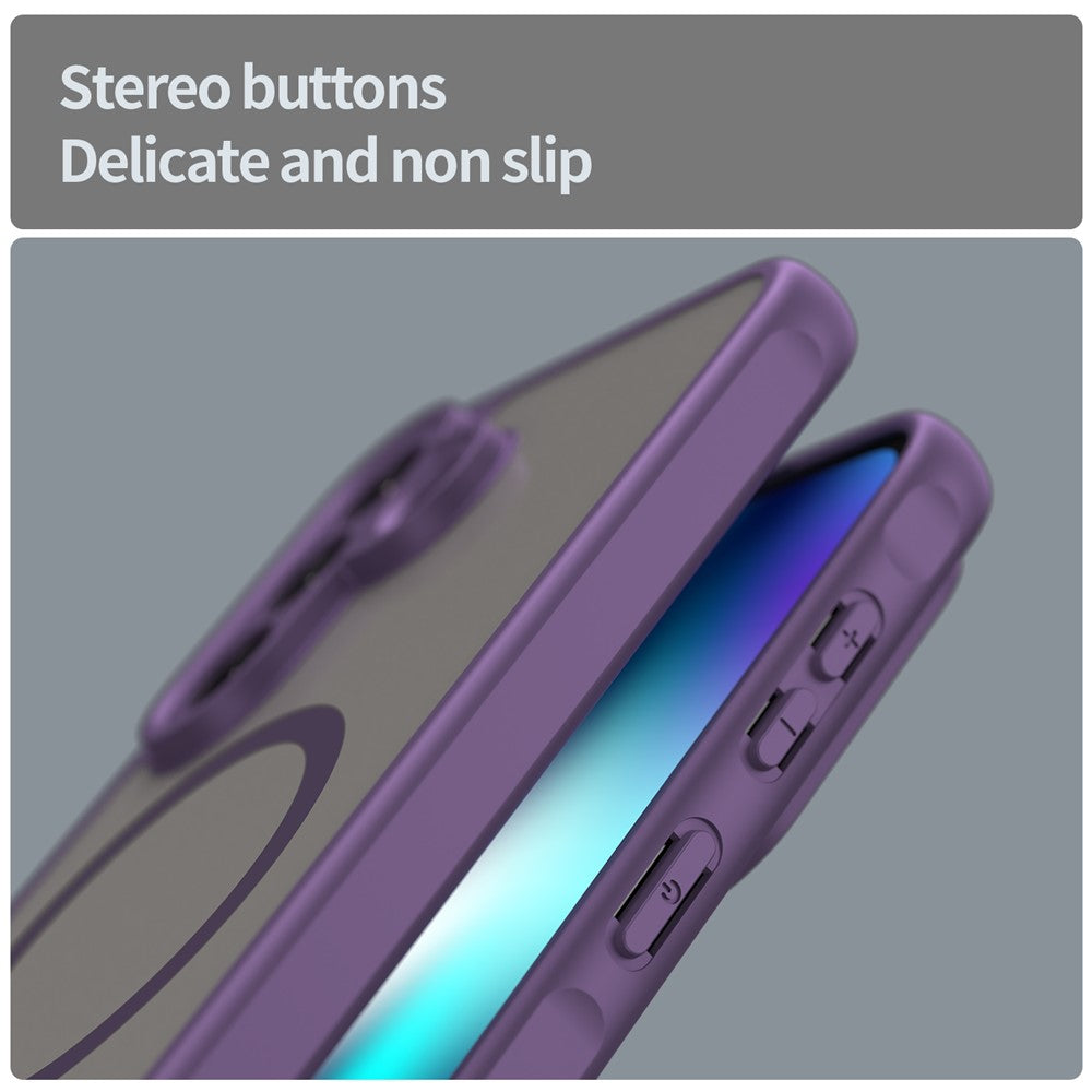 For Samsung Galaxy A37 5G Magnetic Case Anti Drop PC + TPU Phone Cover