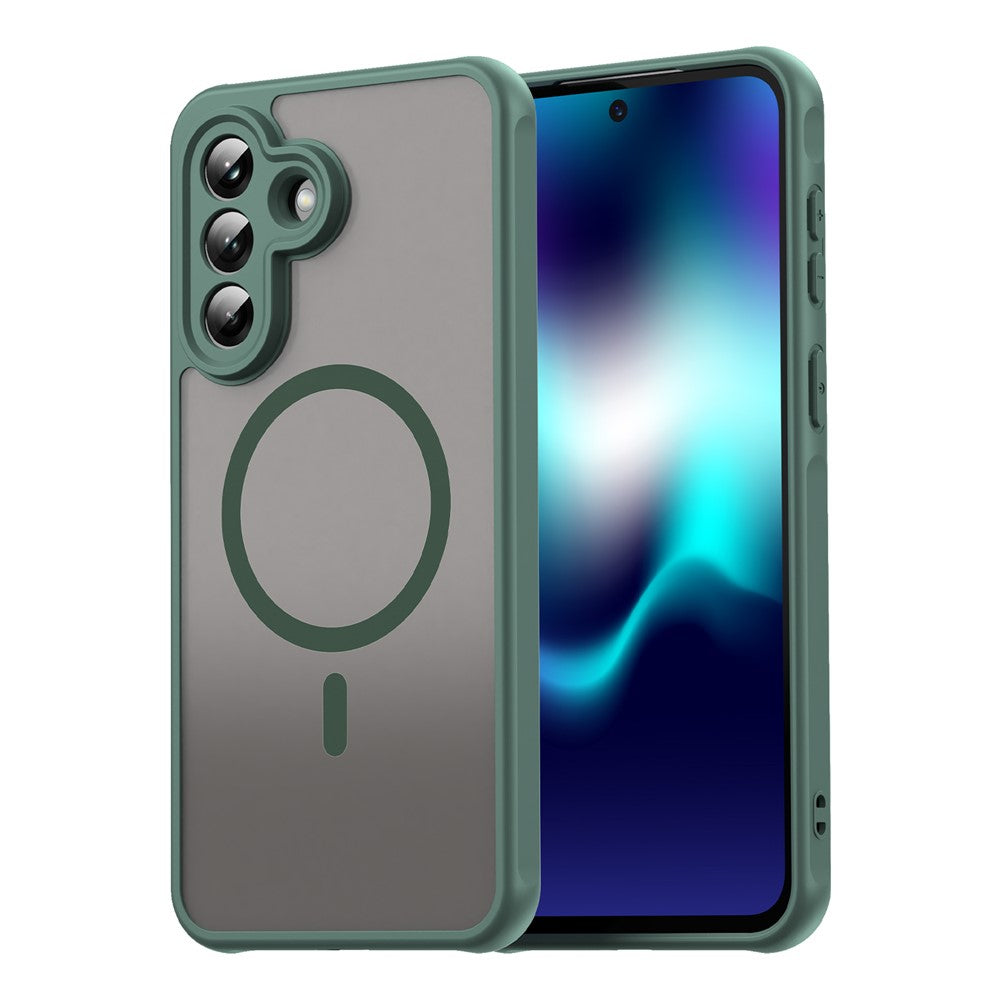 For Samsung Galaxy A37 5G Magnetic Case Anti Drop PC + TPU Phone Cover