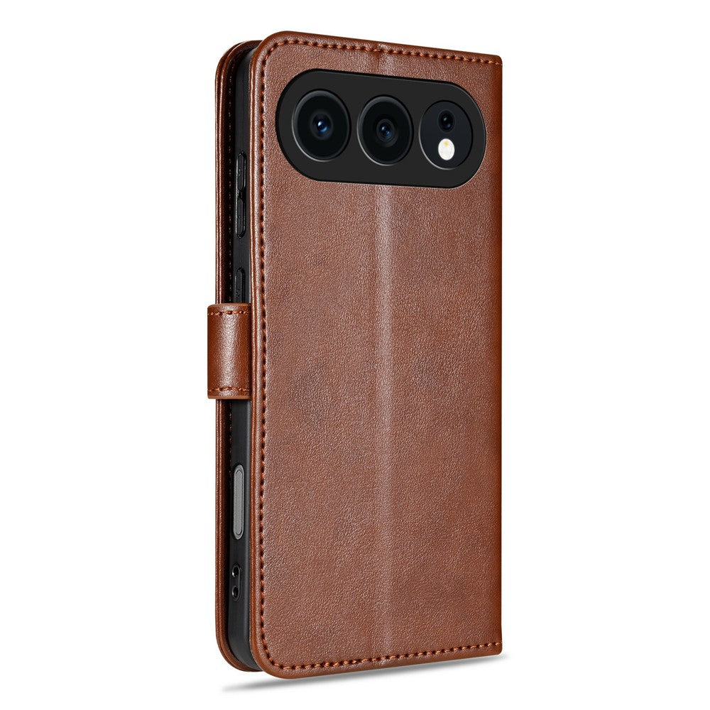AZNS For Honor 500 5G Case Anti-Scratch PU Leather Stand Wallet Phone Cover