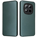 For Xiaomi Redmi Note 15 Pro 4G (Global) Case Carbon Fiber Texture Drop-Proof PU Leather Phone Cover