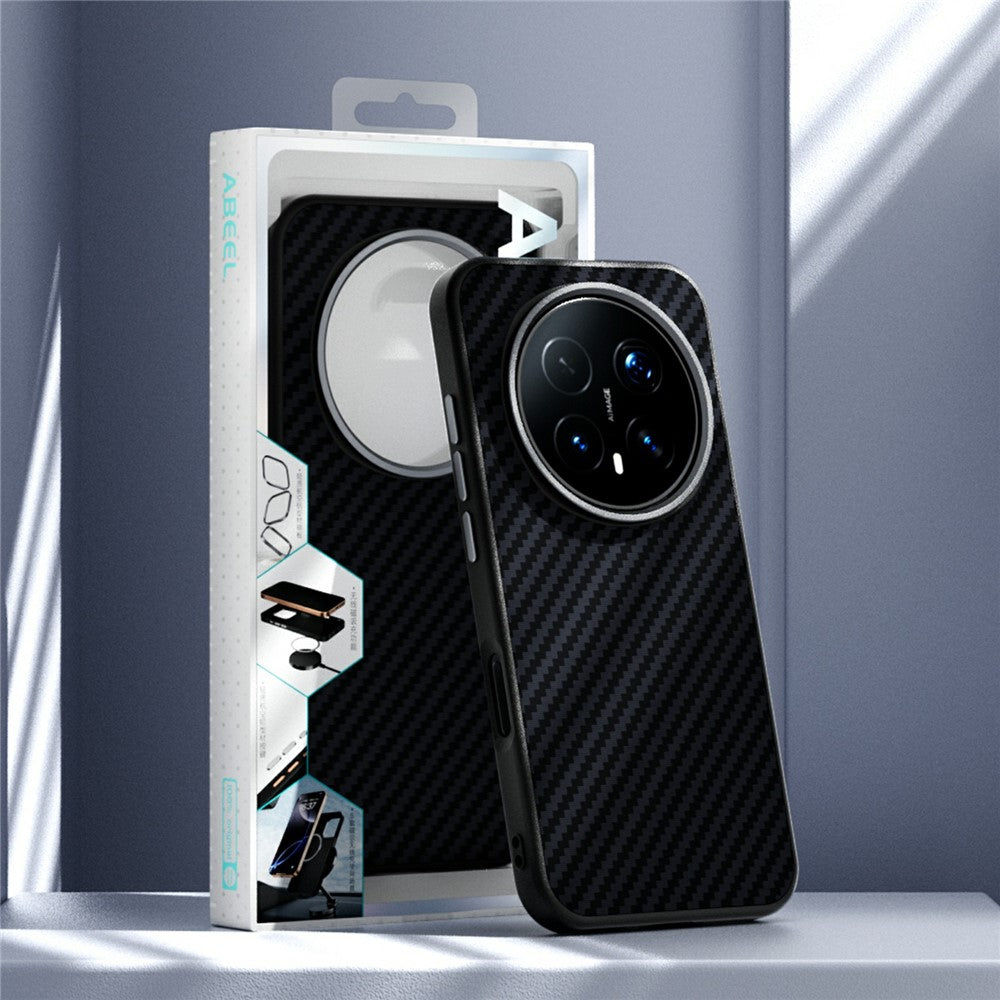 ABEEL For Honor Magic8 5G Magnetic Case Carbon Fiber Texture Phone Back Cover