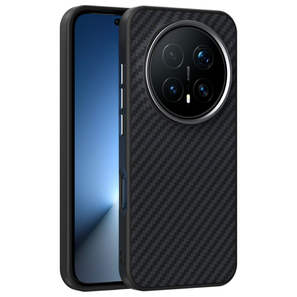 ABEEL For Honor Magic8 Pro 5G Magnetic Case Carbon Fiber Texture Phone Back Cover