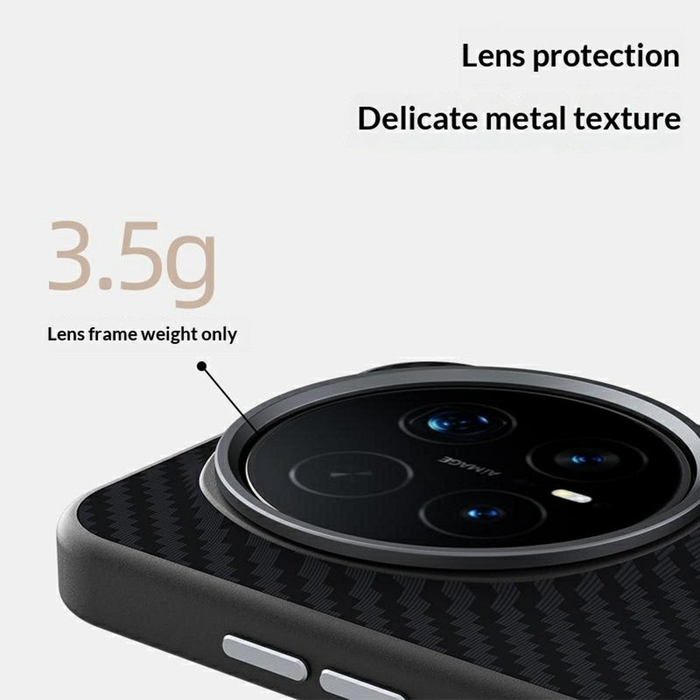 ABEEL For Honor Magic8 Pro 5G Magnetic Case Carbon Fiber Texture Phone Back Cover