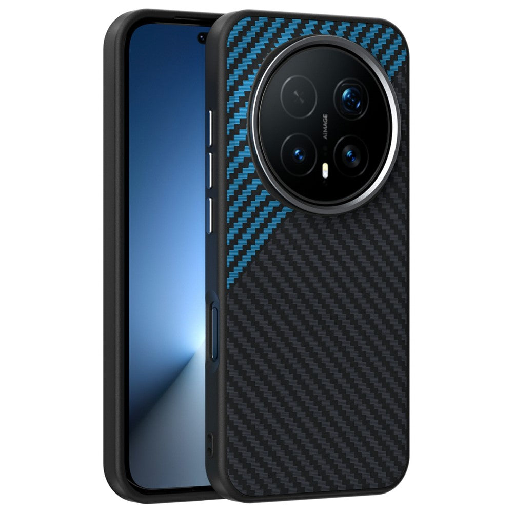 ABEEL For Honor Magic8 Pro 5G Magnetic Case Carbon Fiber Texture Phone Back Cover