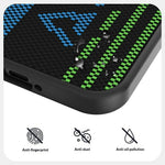 ABEEL For Honor Magic8 Pro 5G Magnetic Case Micro-Embossing 6D Printed PC TPU Aluminum Alloy Leather Phone Cover
