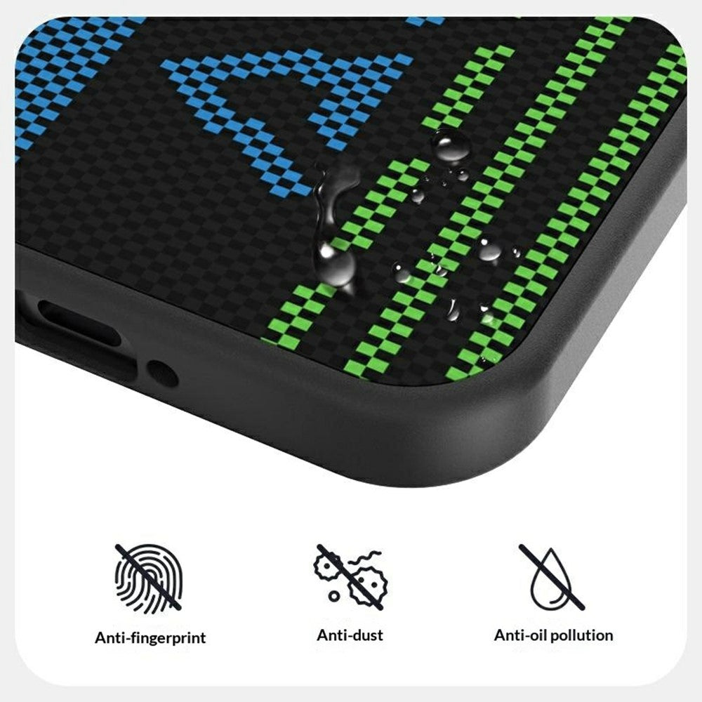 ABEEL For Honor Magic8 Pro 5G Magnetic Case Micro-Embossing 6D Printed PC TPU Aluminum Alloy Leather Phone Cover