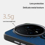 ABEEL For Honor Magic8 Pro 5G Magnetic Case Micro-Embossing 6D Printed PC TPU Aluminum Alloy Leather Phone Cover