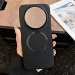 For Huawei Mate 80 Magnetic Case Litchi Texture PU Leather + TPU Phone Back Cover