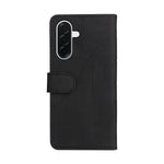 Til Samsung Galaxy A37 5G telefoncover i læder med stativ og pung, tofarvet splejsningsdesign