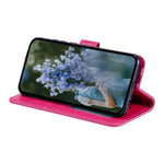 Mandala Flower Imprinted PU Leather Case for Xiaomi Redmi Note 12 Pro+ 5G, Flip Stand Magnetic Clasp Protection Cover Wallet