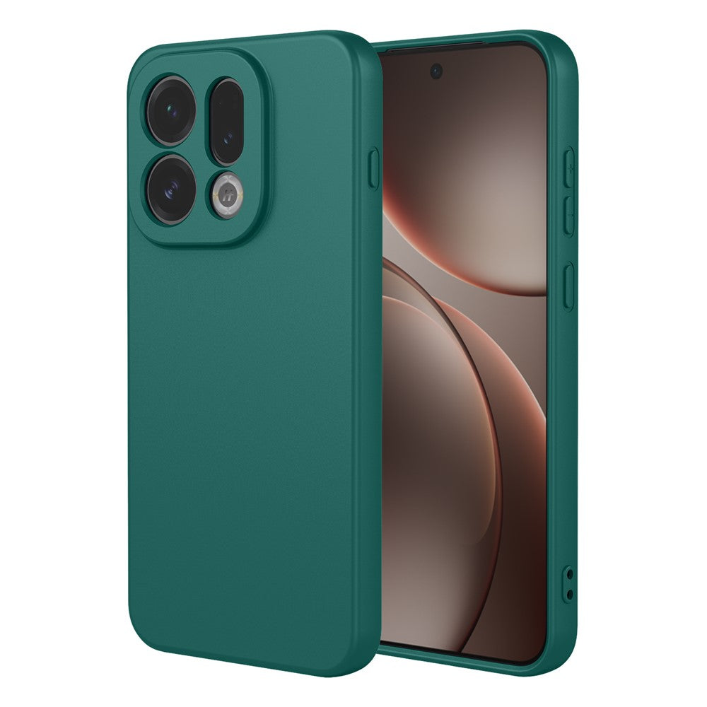 For Oppo Find X9 5G Case Liquid Silicone Feel Soft TPU Protective Phone Cover