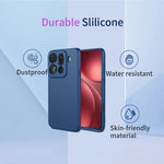 For Oppo Find X9 Pro 5G Case Liquid Silicone Feel Soft TPU Protective Phone Cover