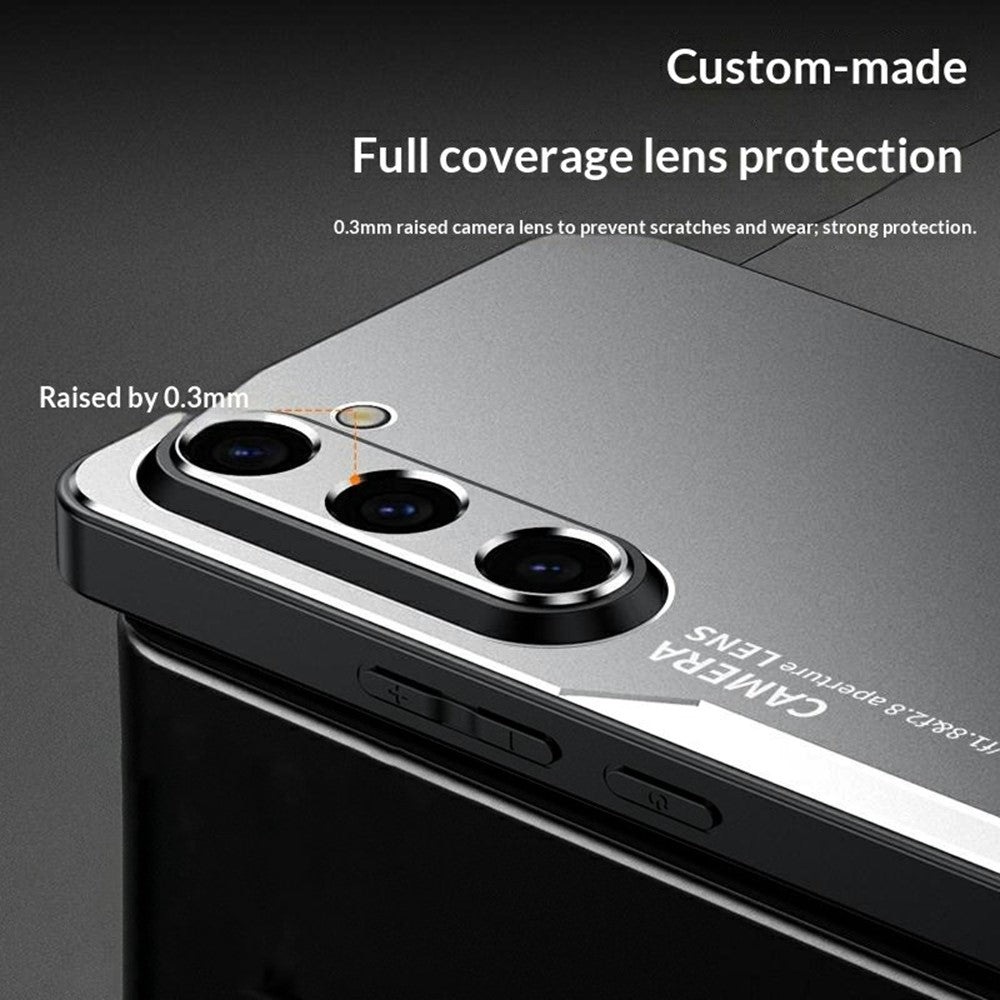 Samsung Galaxy A37 5G mobilskal Aluminiumlegering TPU PC Baksida