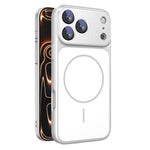 For iPhone 18 Pro Max / 17 Pro Max Case Compatible with MagSafe Skin-touch PC + Silicone Phone Cover with Lens Film