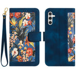 For Samsung Galaxy S26+ Case PU Leather Floral Phone Cover with Card Slots