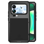 LOVE MEI For Xiaomi 17 Pro Max Case Tempered Glass Screen Protector Metal + Silicone Phone Cover