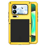 LOVE MEI For Xiaomi 17 Pro Max Case Tempered Glass Screen Protector Metal + Silicone Phone Cover