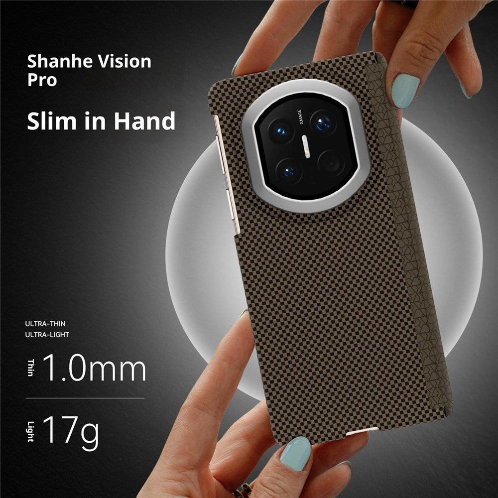 GKK For Huawei Mate X7 Case Dual Axis Aramid Fiber PC Ultra Thin Phone Cover Magnetic Hinge Protection