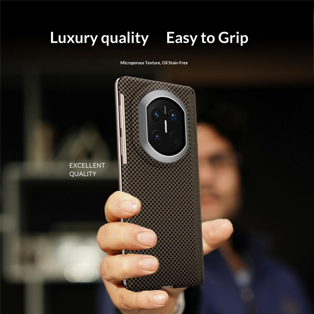 GKK For Huawei Mate X7 Case Dual Axis Aramid Fiber PC Ultra Thin Phone Cover Magnetic Hinge Protection