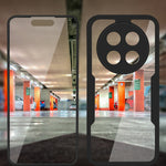 Phone Case For Honor X9c 5G  /  X60 Pro 5G Acrylic + TPU Clear Phone Cover with PET Screen Film
