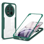 Phone Case For Honor X9c 5G  /  X60 Pro 5G Acrylic + TPU Clear Phone Cover with PET Screen Film