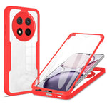 Phone Case For Honor X9c 5G  /  X60 Pro 5G Acrylic + TPU Clear Phone Cover with PET Screen Film